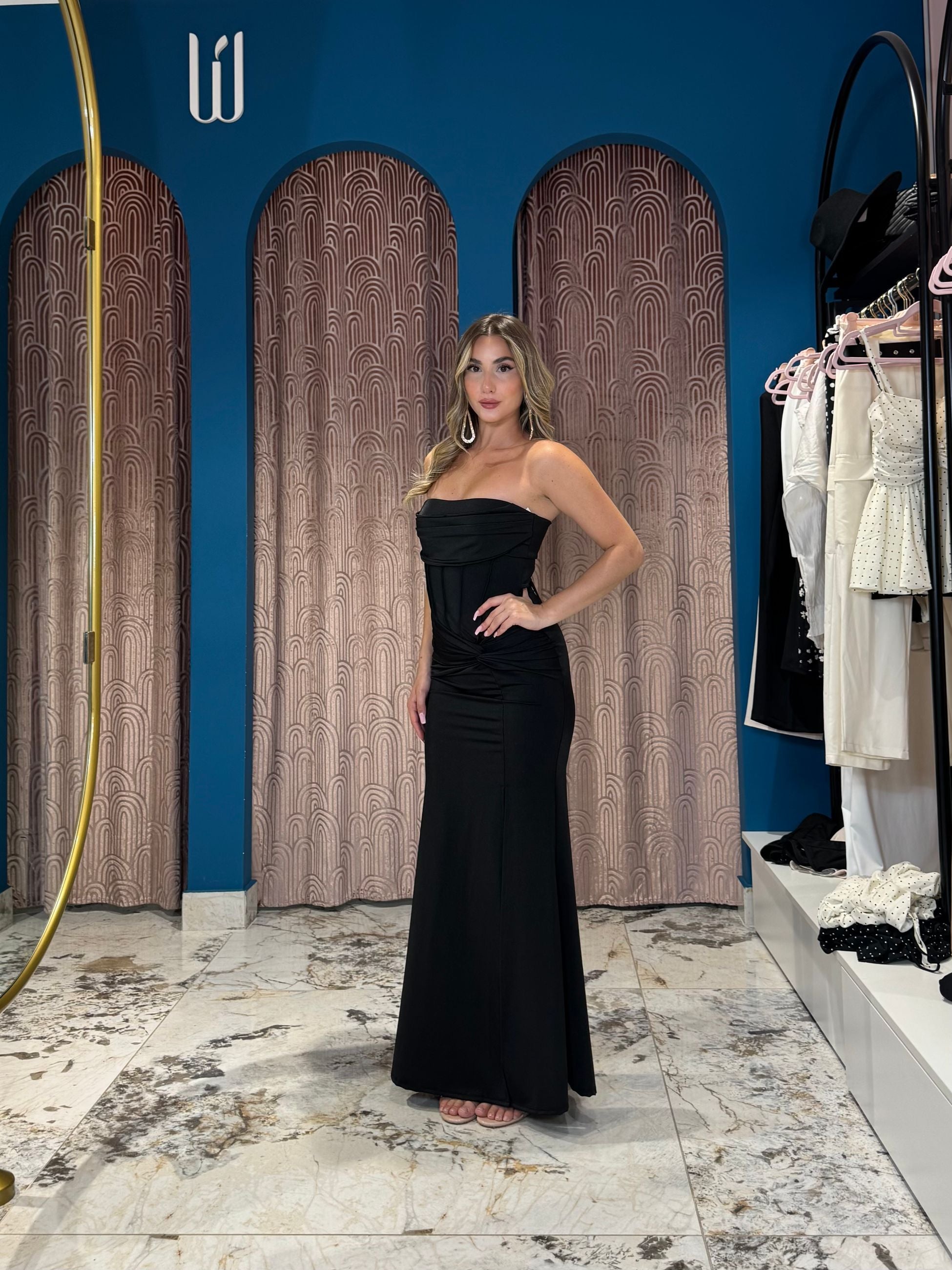 Abito Satin Sarah
