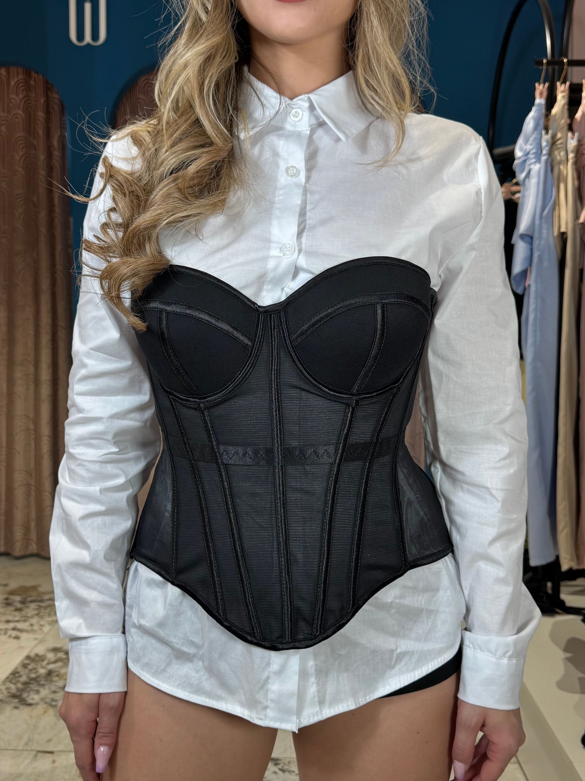 Camicia Cotone Bianca