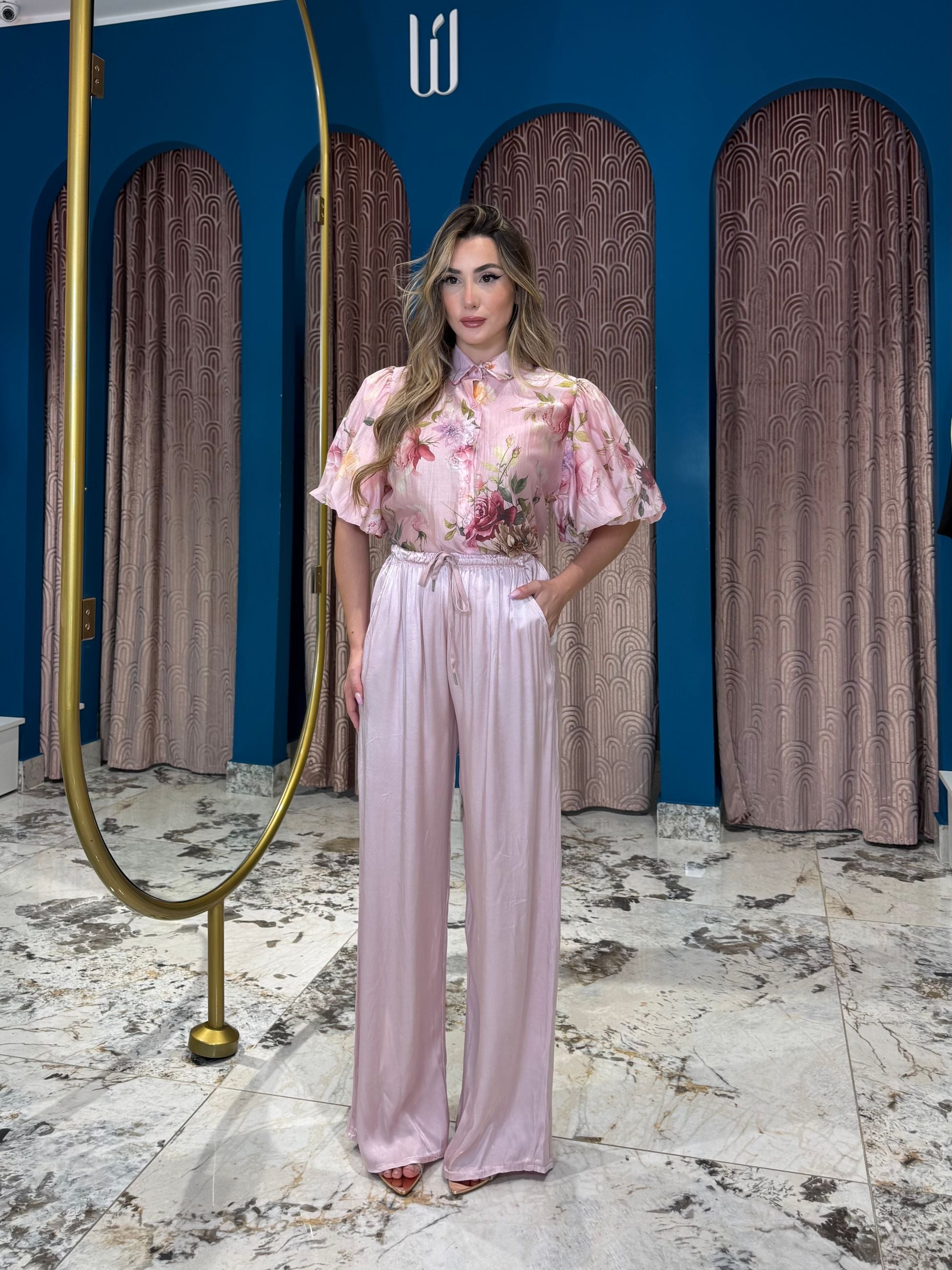Pantalone Satin