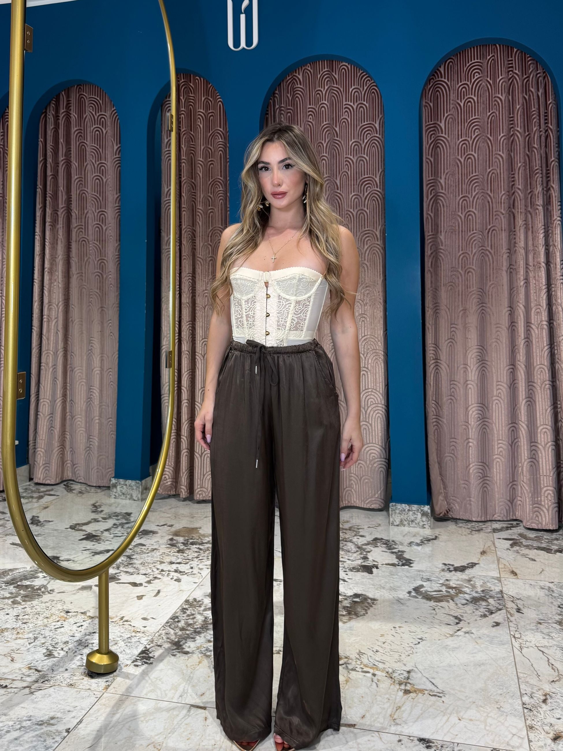 Pantalone Satin