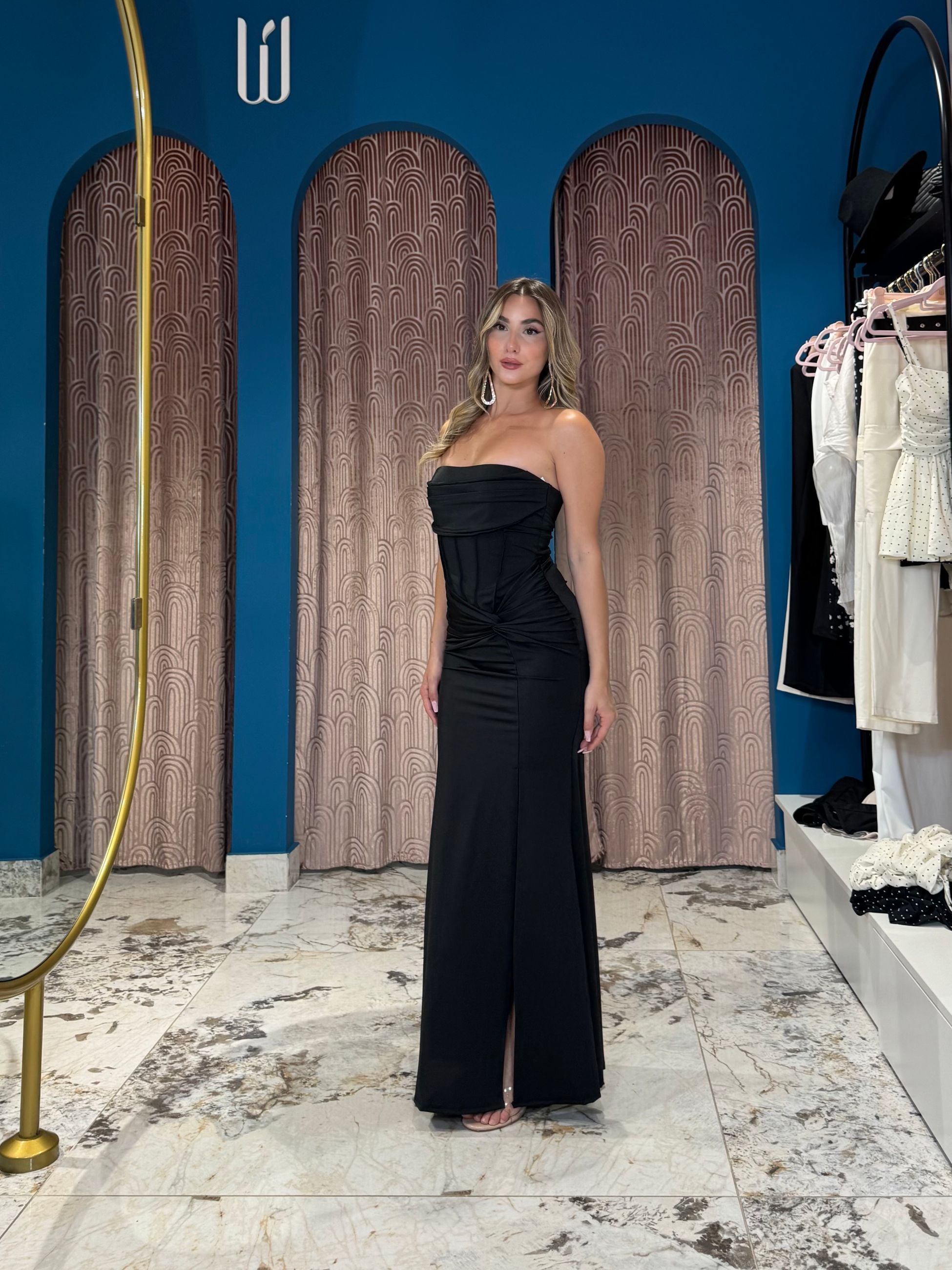 Abito Satin Sarah
