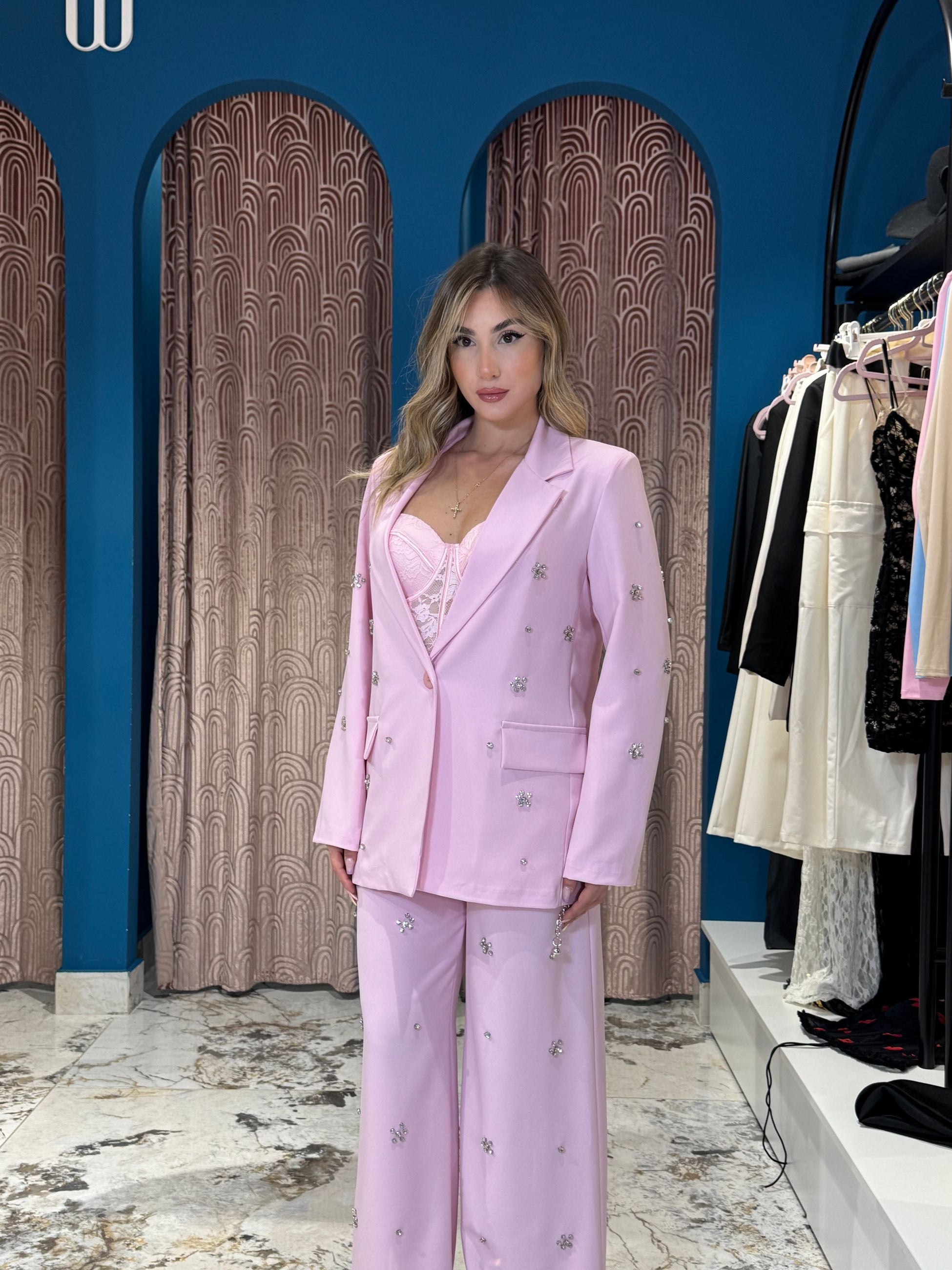 Tailleur Strass