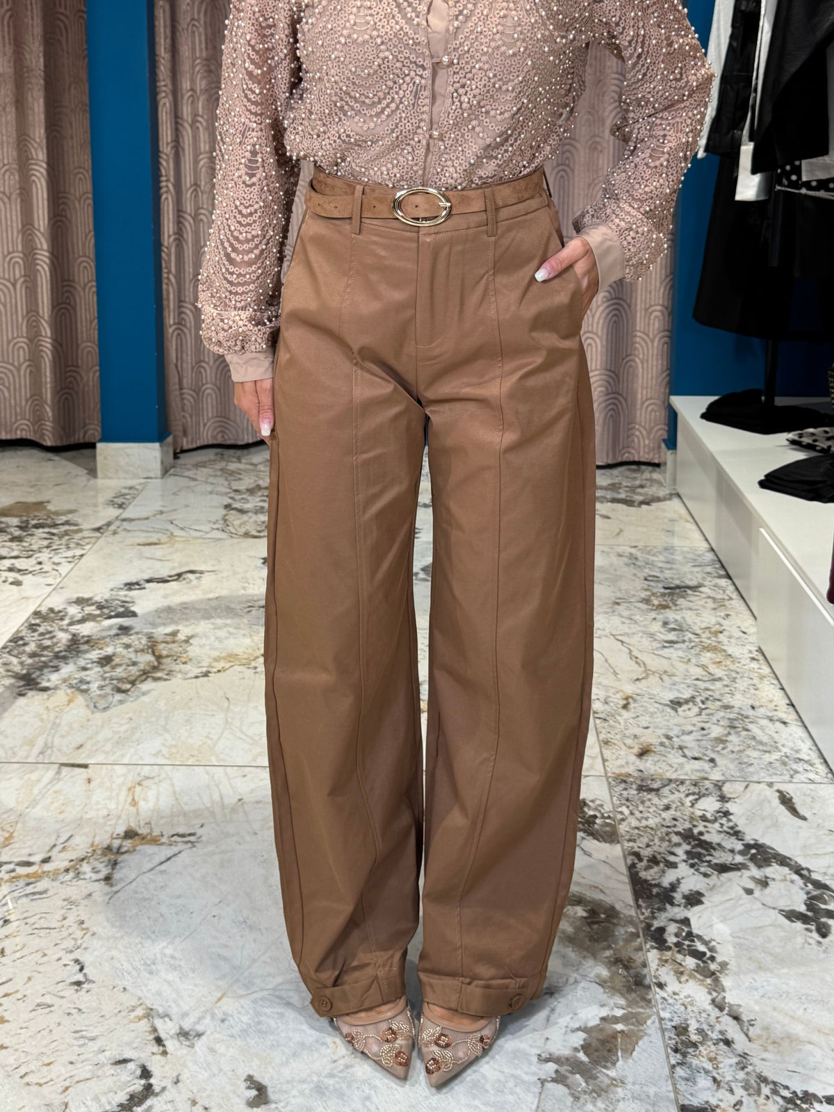 Pantalone Camel