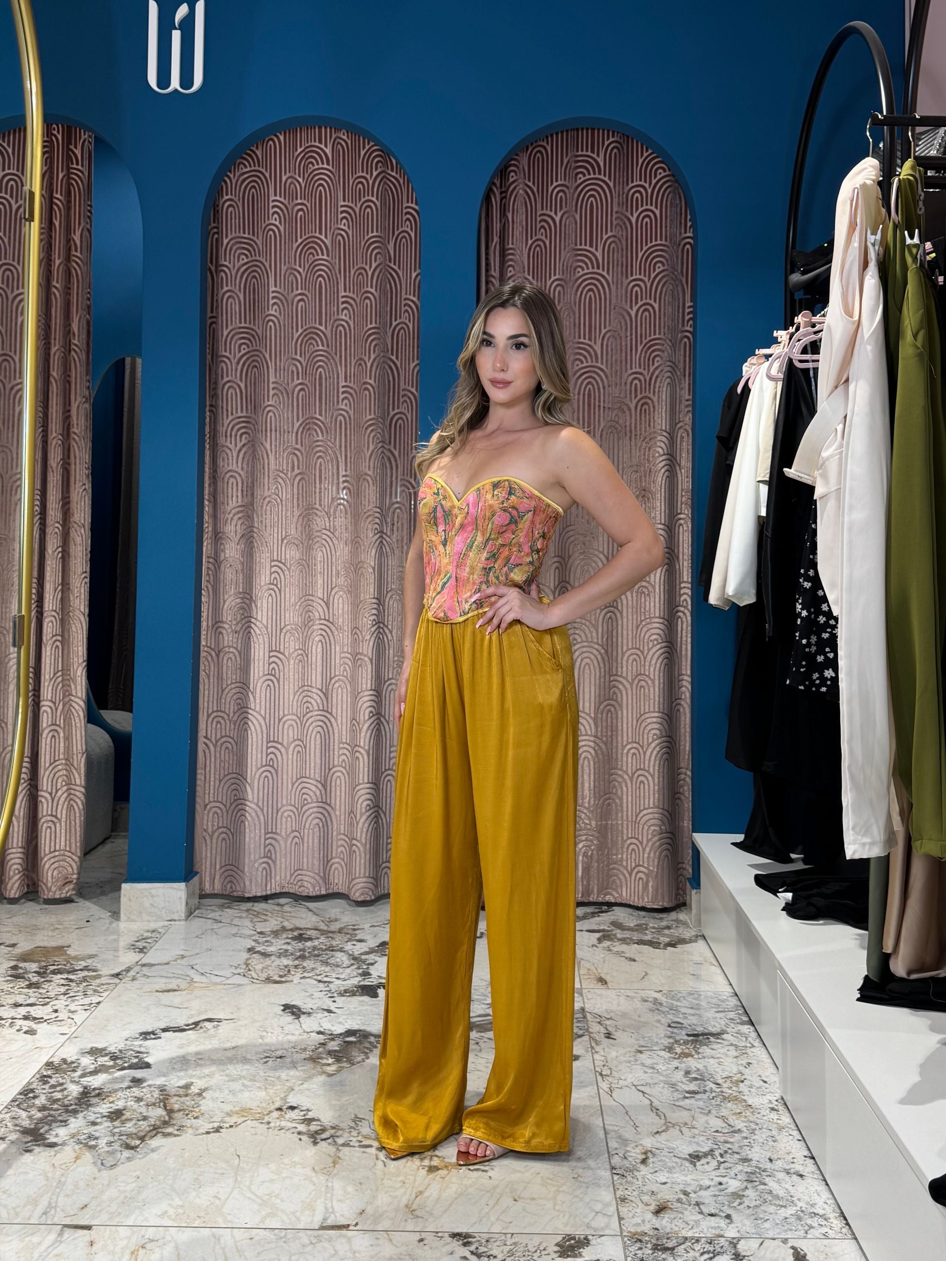 Pantalone Satin
