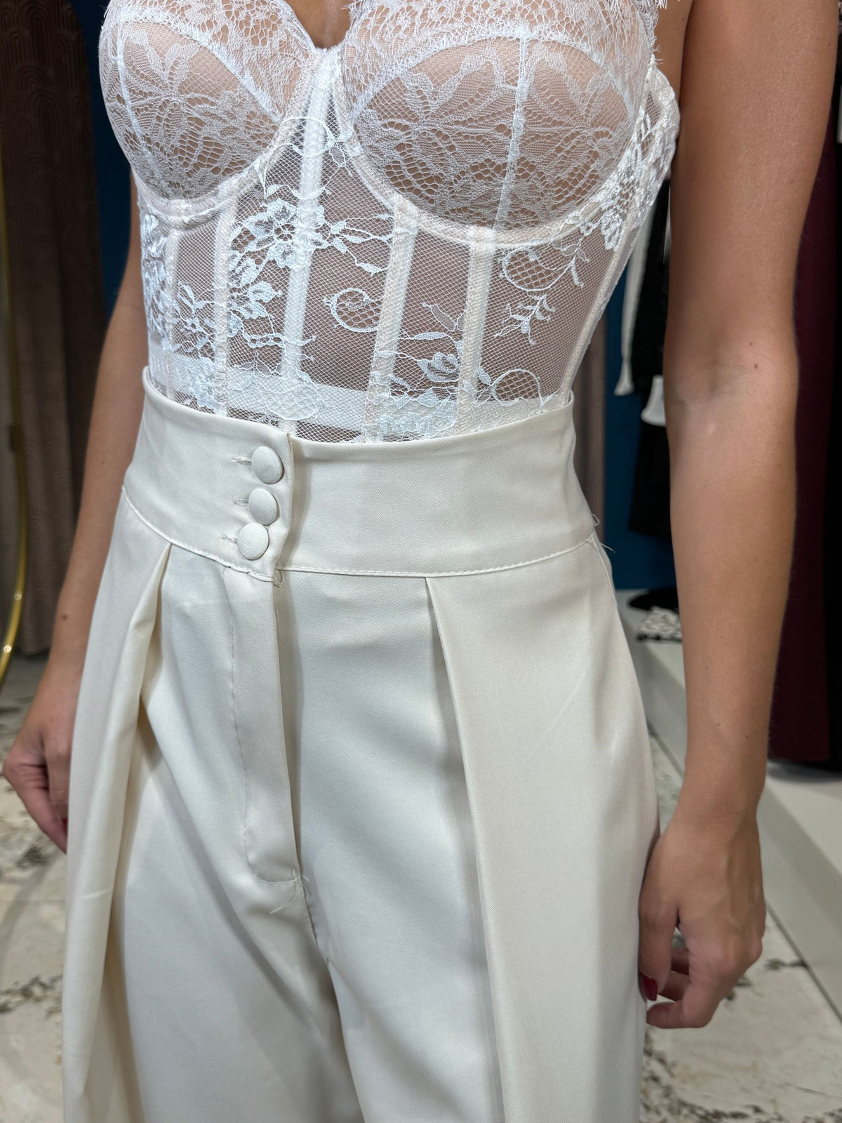 Pantalone Bustino Alto