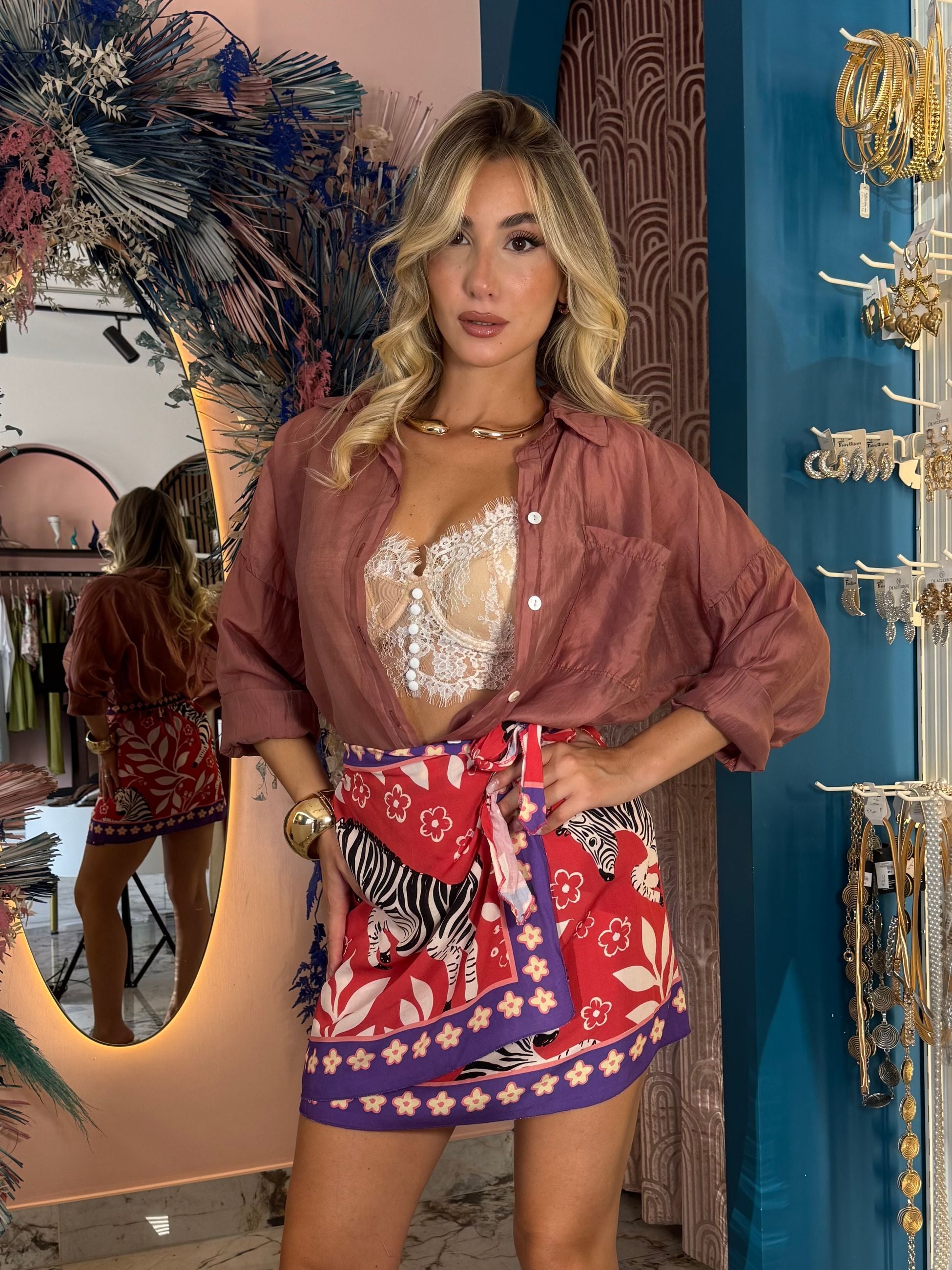 Camicia Velata Ashley