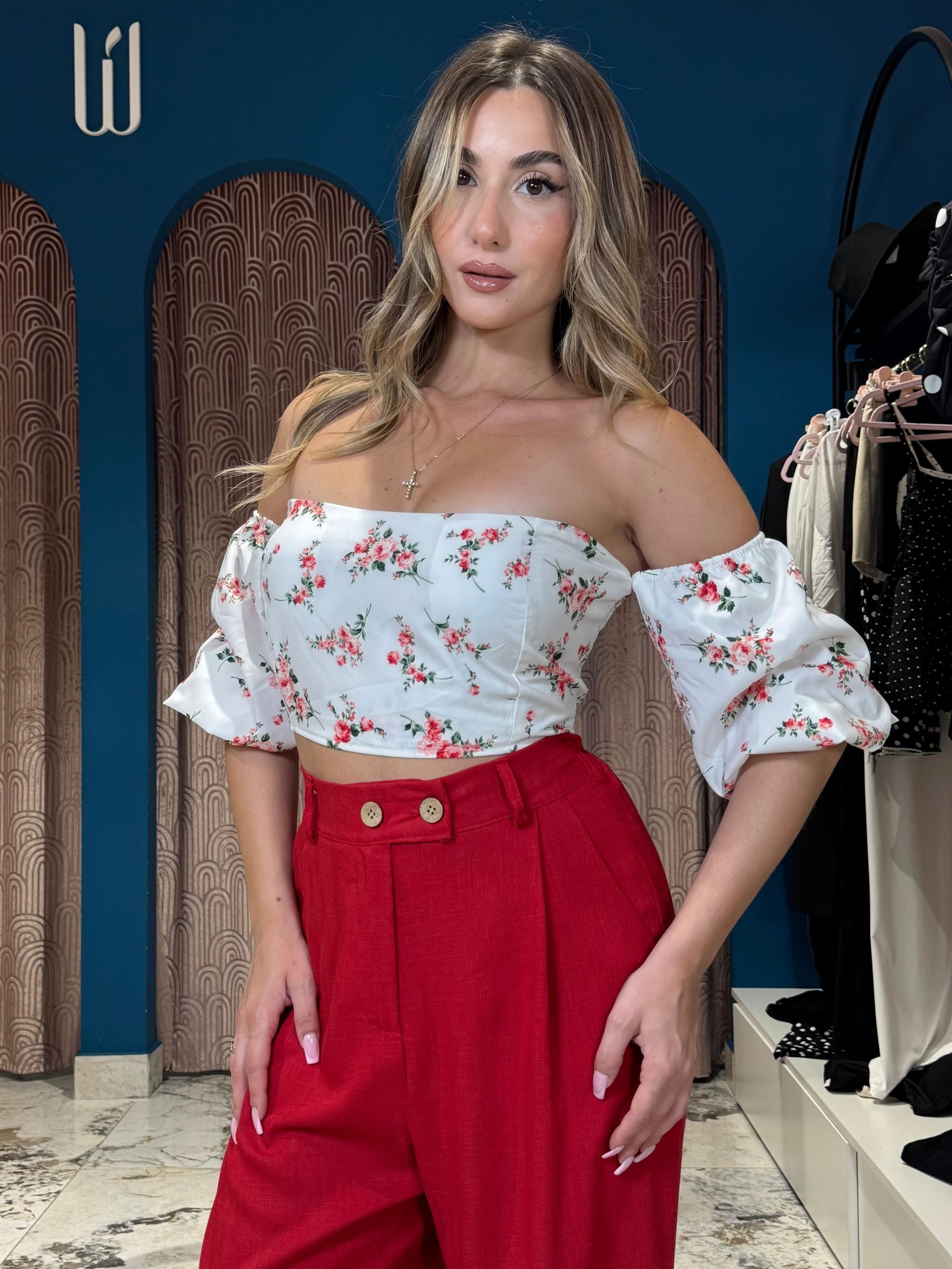 Top Flowers WHITE