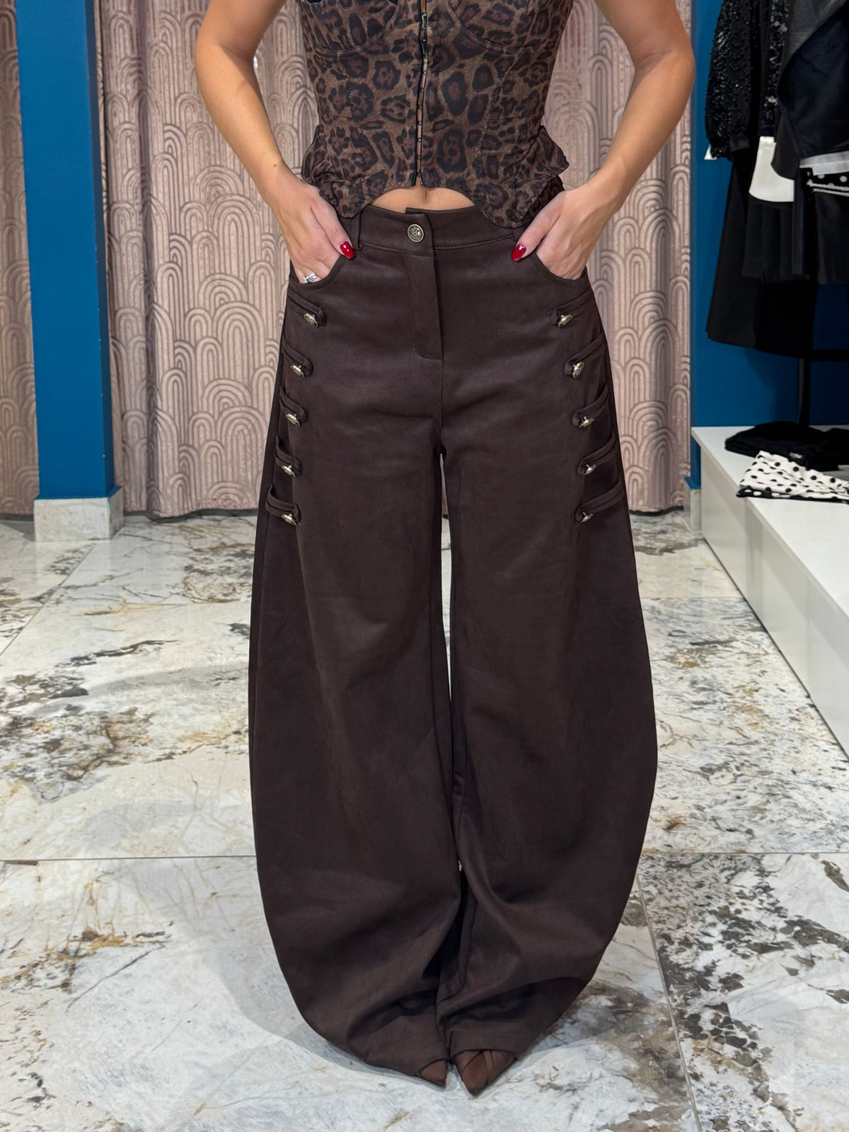 Pantalone Brown Versailles
