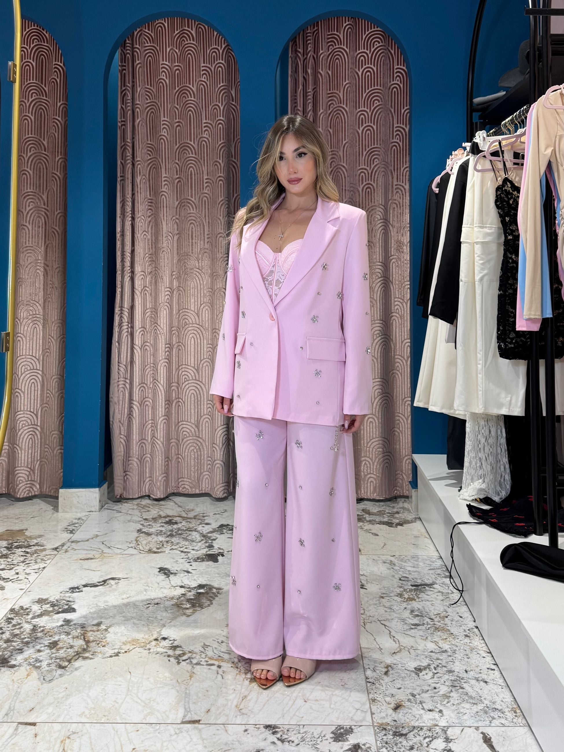 Tailleur Strass