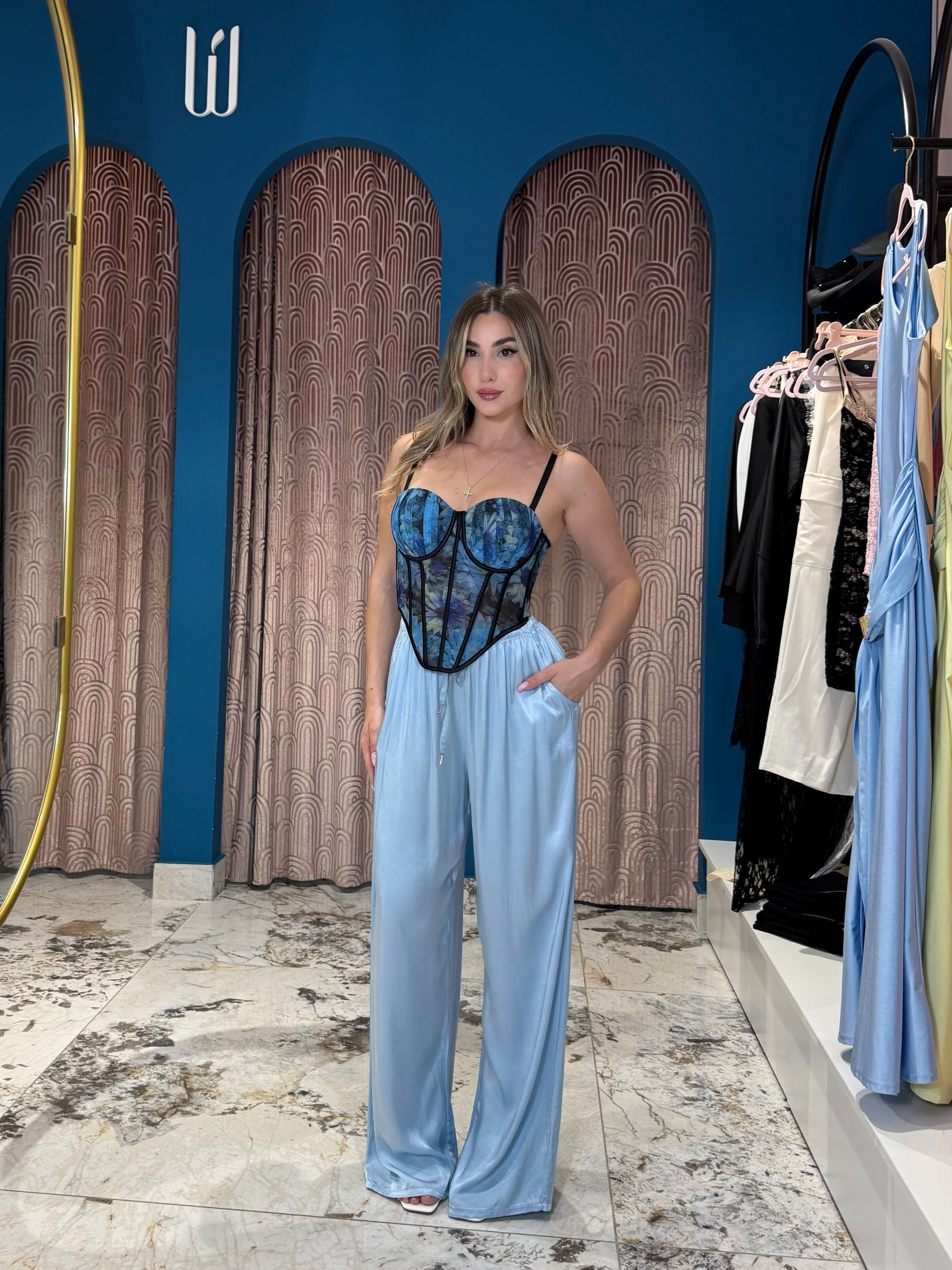 Pantalone Satin