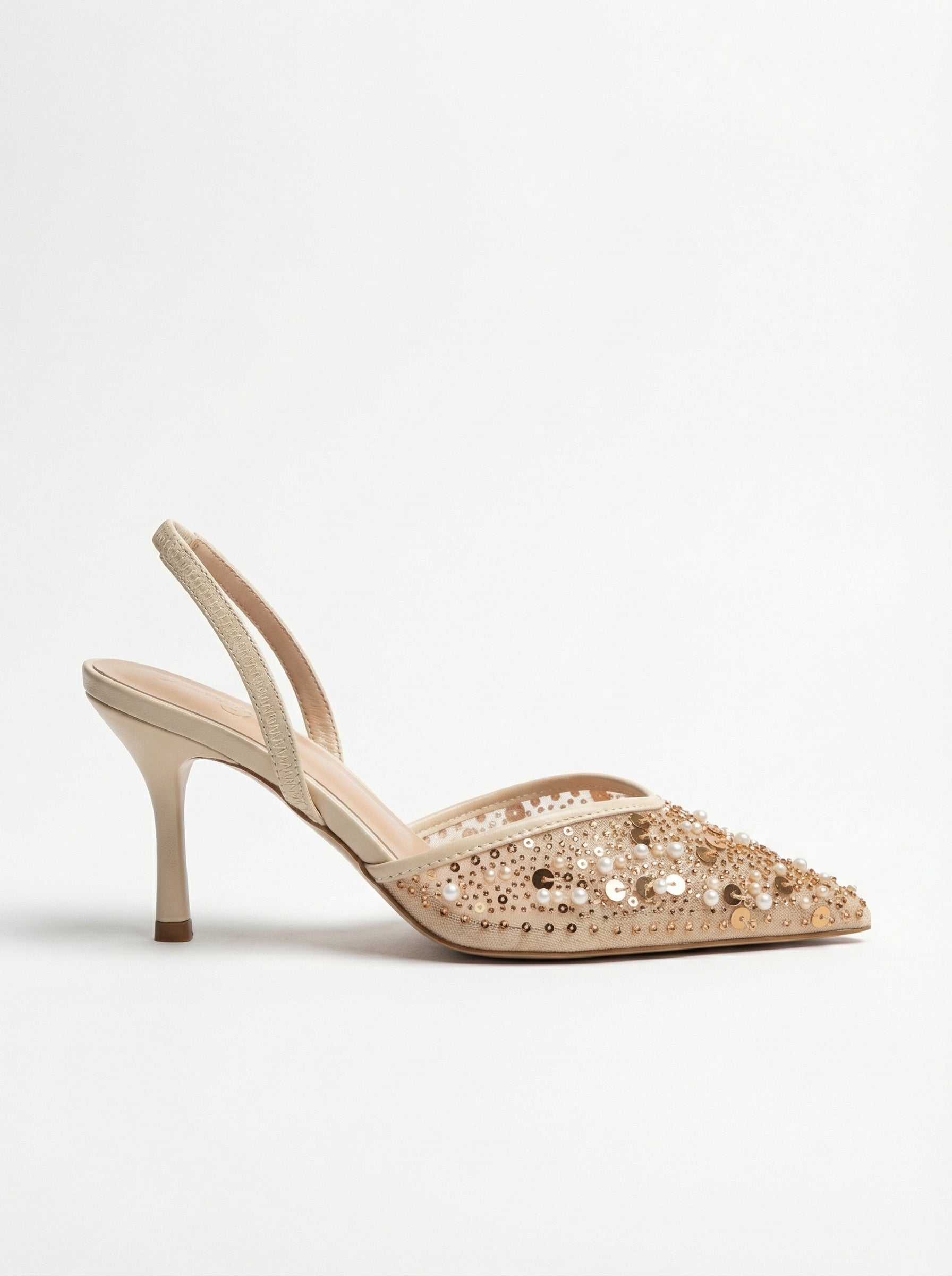Slingback Pearl Gold