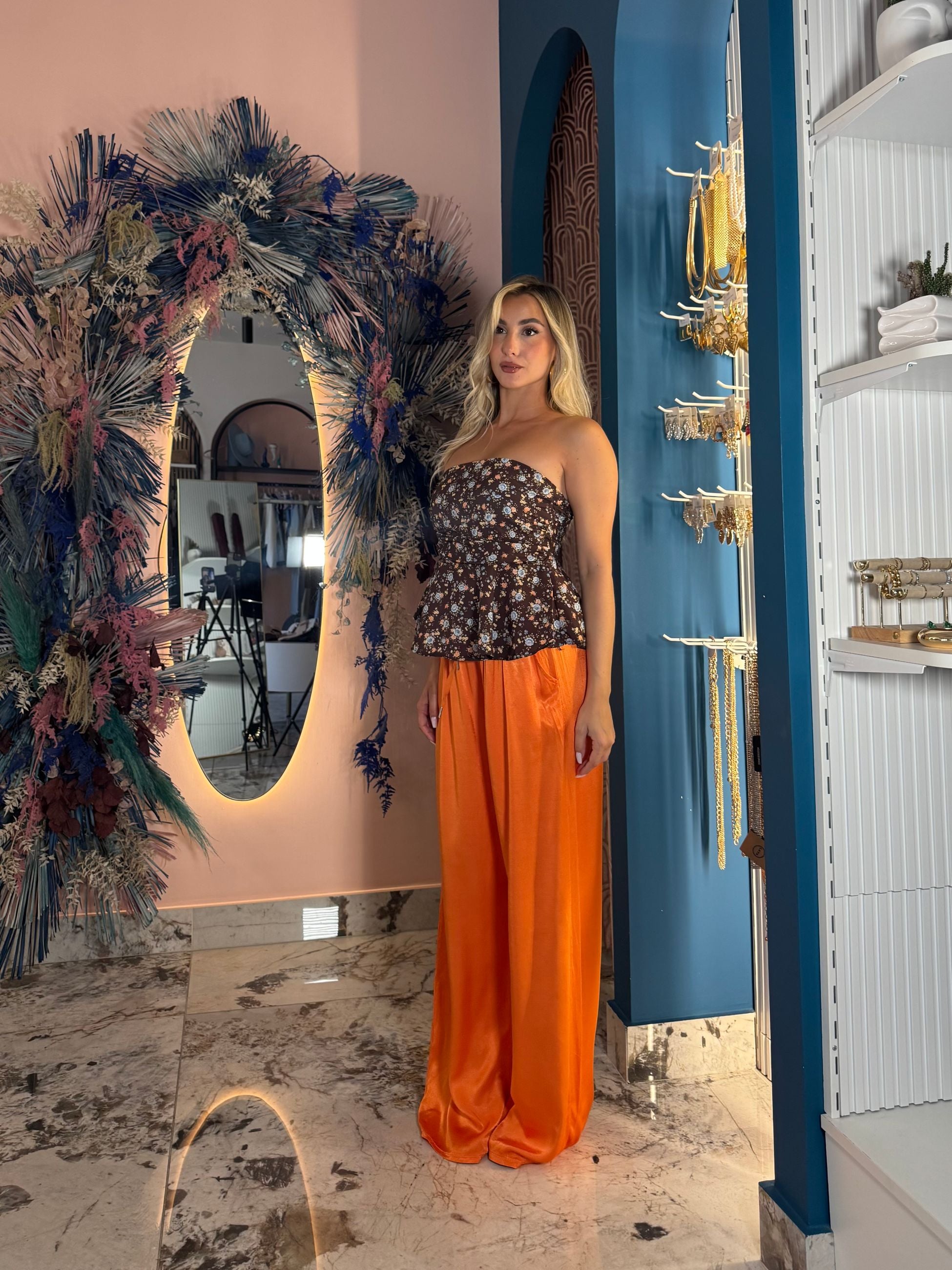 Pantalone Satin