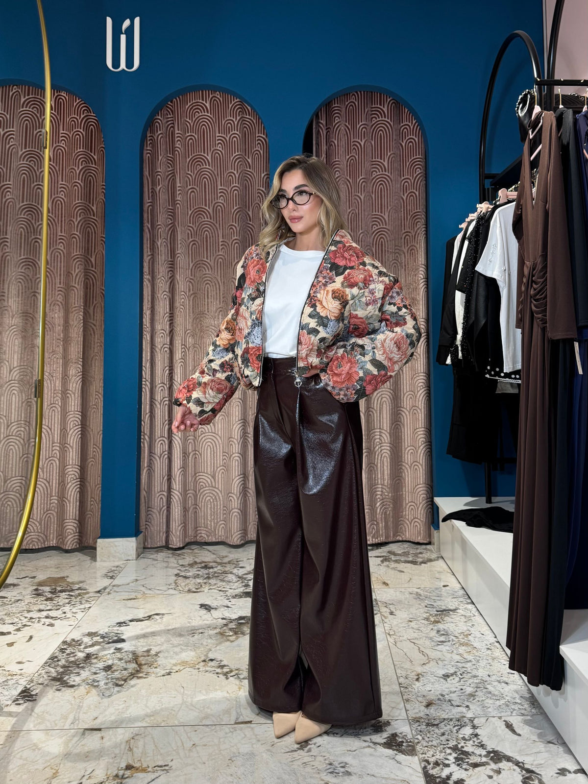 Pantalone Wine Vernice