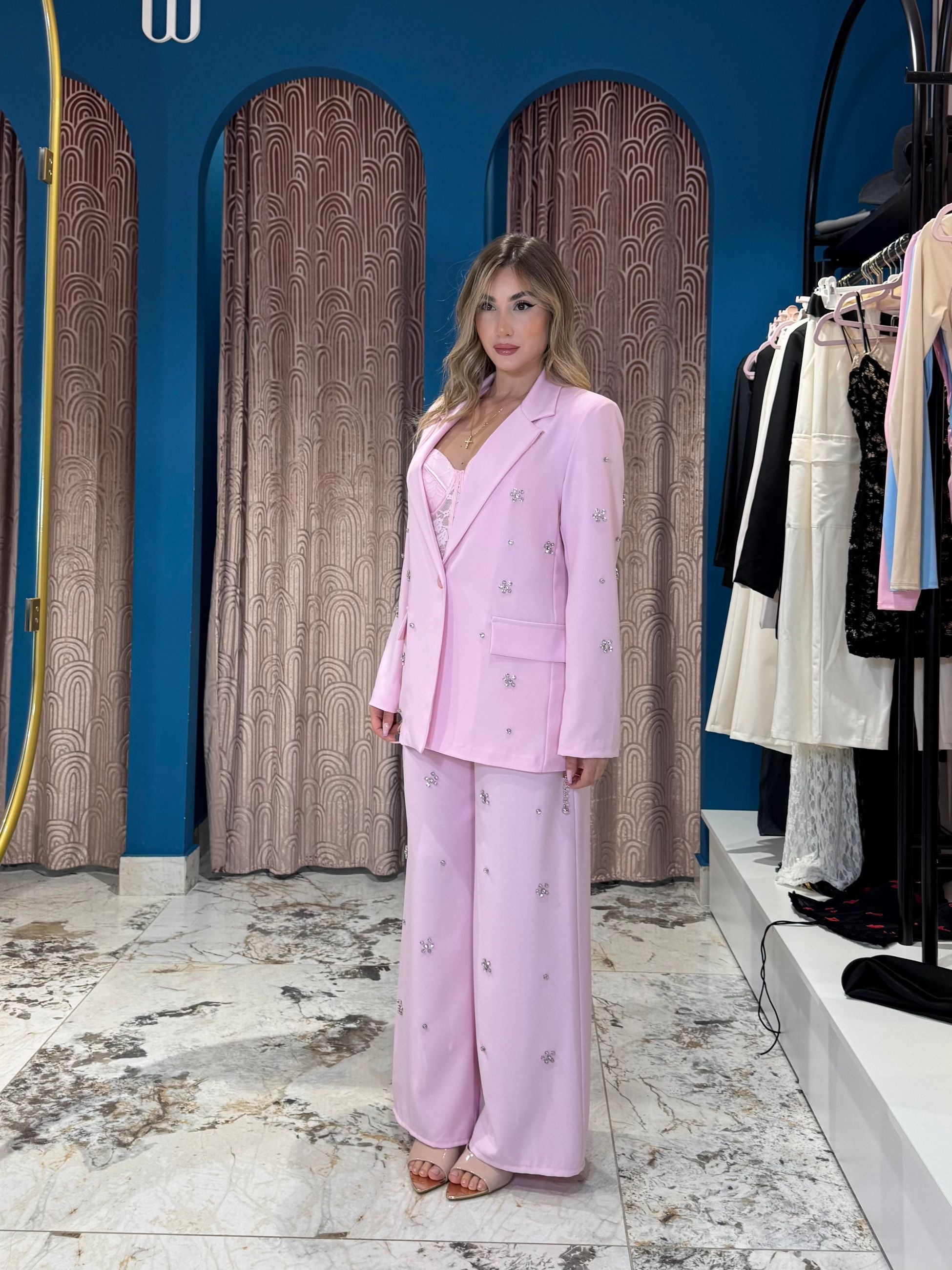 Tailleur Strass